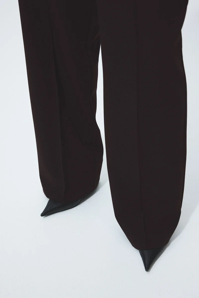 اتش اند ام بنطلون أنيق بحزام